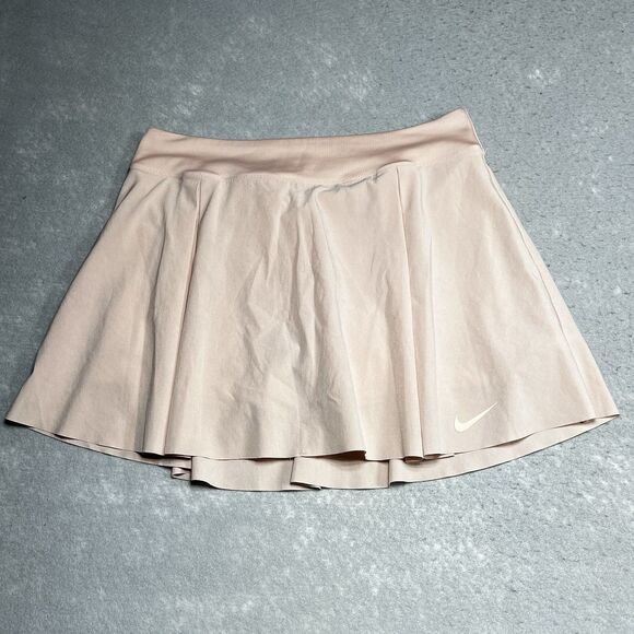 Nike Skirt Womens Large Light Pink Club Golf Skirt DD3735-800 Built In Shorts - Picture 1 of 11